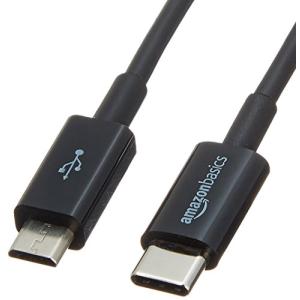 ベーシック USB-Cケーブル 0.9m (USB-C - Micro USB 2.0) ブラック｜kirelab-net