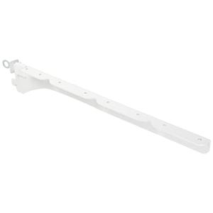 和気産業(Waki Sangyo) 1×4ピラシェル棚受 棚受け金具 1枚入り 白 1×4材 4枚用 右 ピラシェルシリーズ 棚板 壁面 収納｜kirelab-net