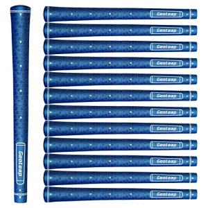 Geoleap Glory-M ゴルフグリップ 13個セット、メモリーポイント 手の配置を補助、滑り止め、ゴルフクラブグリップ、標準型/中型、5｜kirelab-net