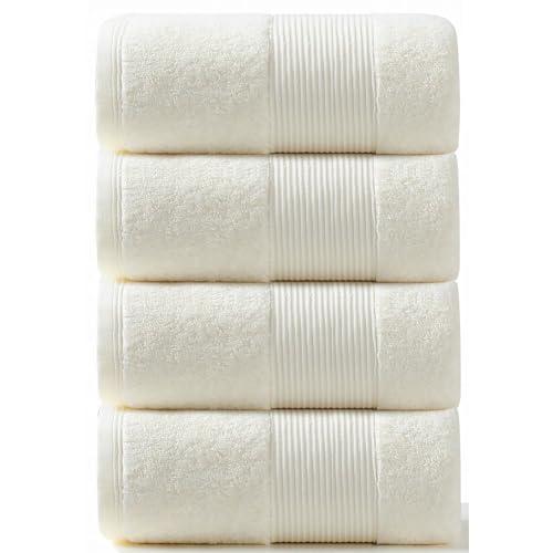 バスタオル 綿 100% Artifi 4枚セット 北欧風 薄手 速乾 瞬間吸水 手ぬぐい  コット...