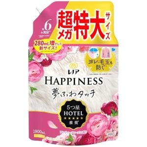 レノア ハピネス 夢ふわタッチ 柔軟剤 アンティークローズ 詰め替え 1900mL [大容量]｜kirelab-net