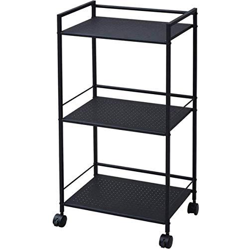 山善(YAMAZEN) スチールラック 3段 全体耐荷重30kg A4対応 2WAY仕様(ストッパー...