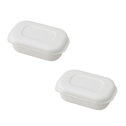マーナ(marna) 極 冷凍ごはん容器 小 (2個入り / 電子レンジ/食洗機対応) ご飯 冷凍ご...