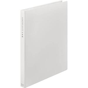 キングジム クリアファイル チャックタイプ 12ポケット A4タテ 白 8732-W｜kirelab-net