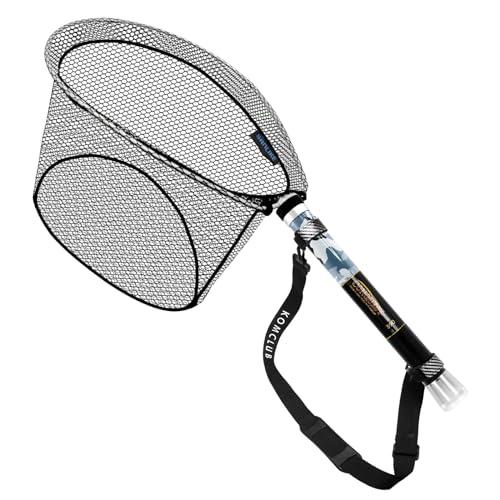 玉網 ランディングネット 小継玉の柄 伸縮タモ網 ガラス繊維製 コンパクト 淡水/海水両用 2.7m