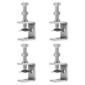 Hitchlike Cクランプ 4個セット 開口部30mm クランプ ステンレス製 金具開口クランプ 広口クランプ 工業用溶接/家庭/金属加工用｜kirelab-net