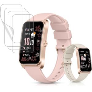 4枚入りFor FOSMET FOS10/RLQA スマートウォッチ 保護フィルム HNWEIWEI 液晶保護フィルム 超薄0.3mm 1.47｜ルミナスエイト ヤフー店