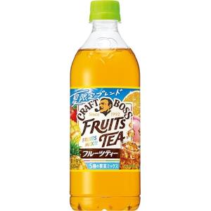 サントリー クラフトボス フルーツティー 冷凍兼用 紅茶 600ml×24本｜kirelab-net
