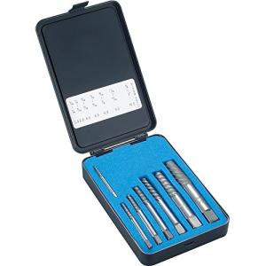 TRUSCO(トラスコ) エキストラクターセット ラセン型 7本組 樹脂ケース入 EXS-1830S｜kirelab-net