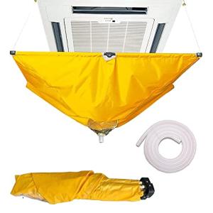 LXYANG エアコン洗浄カバー 壁掛用 エアコン洗浄 カバー エアコンクリーニン 使いやすい 透明 クリーニング 壁掛け 汚水の飛び散り防止｜kirelab-net