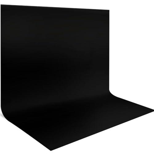 SYUNASYU 黒布 背景布 黒 1.8m x 2.8m 暗幕 遮光 布 厚手 黒幕 撮影用 背景...