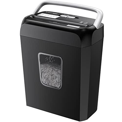 bonsaii シュレッダー 5枚同時細断 連続細断4分 5x14mm細密クロスカット カード類/ホ...