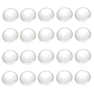 20個入りセット ペースター 半球ガラス クリア ガラスカボション 18mm 工芸品 ファッション ジュエリー用 DIY｜kirelab-net