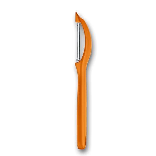 VICTORINOX(ビクトリノックス) ユニバーサルピーラー 切れ味がよい縦型皮むき器 オレンジ ...