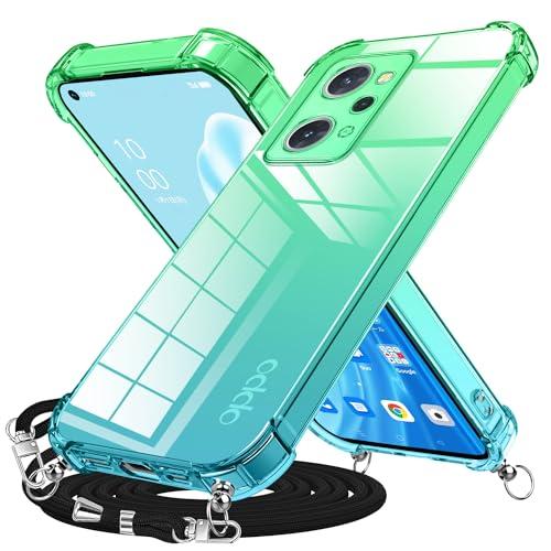 OPPO Reno9 A 用 ケース OPPO Reno7 A 用 ケース クリア ショルダー スト...