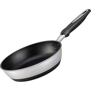 北陸アルミ フライパン 24cm アルミ IH対応 日本製 全面均一加熱 時短フライパン 丈夫 frying pan made in japan｜kirelab-net