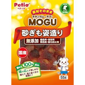 ペティオ (Petio) チキンガムMOGU 無添加 砂ぎも姿造り 55g｜kirelab-net