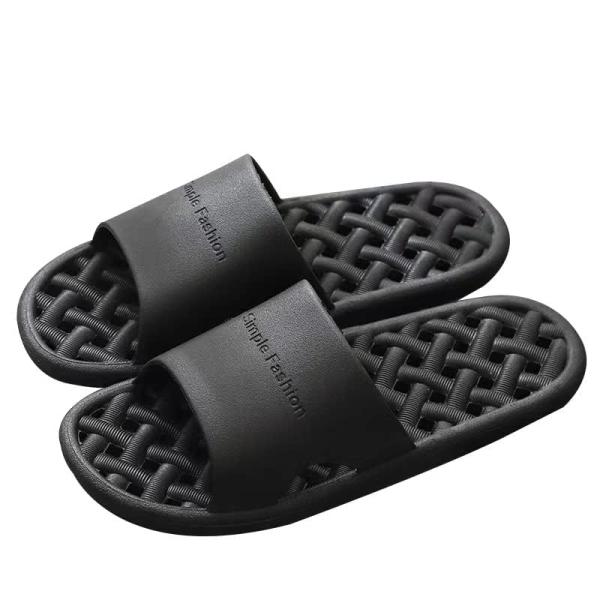 [Yeenasy] バススリッパ 穴あきソール 縮まない 超軽量 防菌防臭 通気衛生 サンダル トイ...