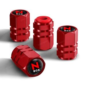 N-BOX エアバルブキャップ N-BOX JF3/JF4/JF5/JF6など 全シリーズ対応 アルミ合金製 ドレスアップパーツ 軽量 高強度｜ルミナスエイト ヤフー店