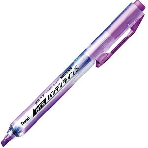 ぺんてる 蛍光ペン ハンディラインS SXNS15-V 10本パック バイオレット｜kirelab-net