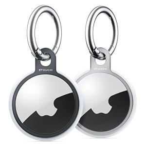 2枚セットStouchi AirTag キーホルダー AirTag ケース エアタグケース AirTag キーリング エアタグ保護カバー 軽量｜kirelab-net