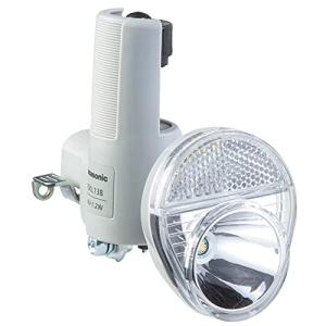 パナソニック(Panasonic) LED発電ランプ ワイドLED 自転車 グレー W58×D128×H105mm NSKL138-N｜kirelab-net