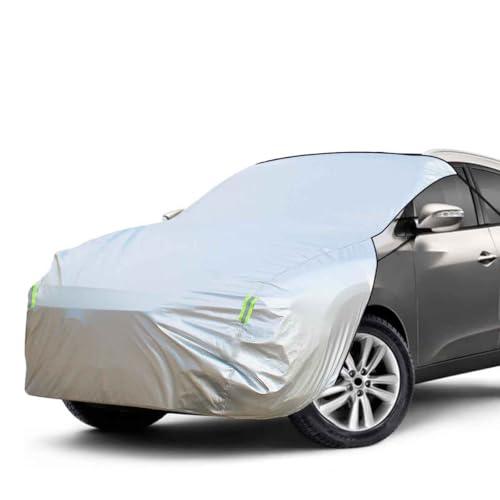 LINFEN ボンネットカバー ハーフ 半分車カバー車用 裏起毛ハーフタイプ（防水/遮光断熱）｜フロ...