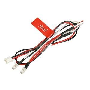 イーグル模型 3mmエディショナルLEDライトセット(2灯)レッド 品番NLD03LP-RE｜kirelab-net