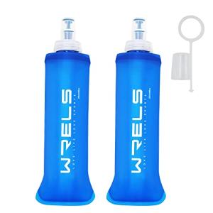ソフトフラスク ハイドレーション ランニング ボトル 水筒 150ml/250ml/500ml　折りたたみ 防塵キャップ付き 軽量 トララン マ｜kirelab-net