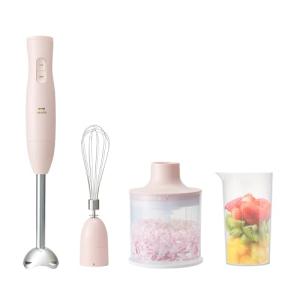 BRUNO ブルーノ マルチスティックブレンダー2 離乳食 1台5役 (混ぜる つぶす 刻む 砕く 泡立てる) ピンク   お祝い 母の日 人気｜kirelab-net