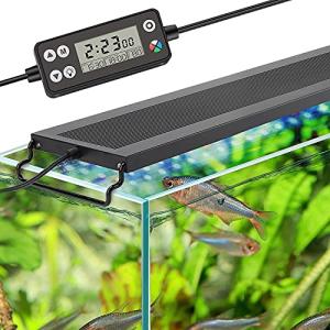 hygger 水槽ライト 75-90CM対応 LEDアクアリウムライト 日光と月光モード DIYモード WRGB割合を調整 タイマー自由設定 8｜kirelab-net