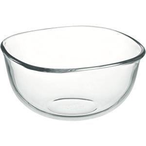iwaki(イワキ) 耐熱ガラス ボウル 角型 外径14×14cm 700ml BC331｜kirelab-net