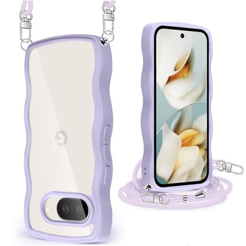 Google Pixel 9A ケース クリア ショルダー グーグル ピクセル9a カバー うねうね...