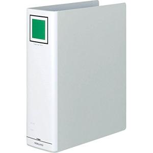 コクヨ ファイル パイプ式ファイル A4 2穴 800枚収容 シルバー フ-E680C｜kirelab-net