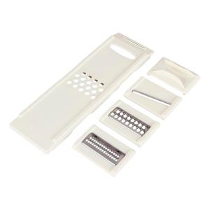 貝印 KAI カセット式 調理器 セット スライス 千切り ツマ切 おろし 4役 指ガード付 KAI KITCHEN DH8039｜kirelab-net