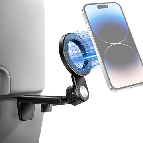 Athvcht MagSafe対応 スマホスタンド 飛行機 スマホホルダー クリップ式 超強力マグネ...