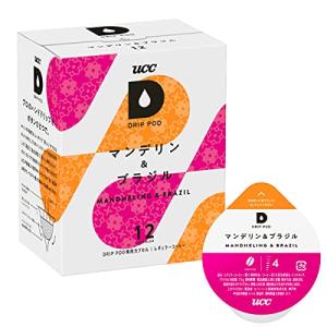 UCC ドリップポッド 専用カプセル マンデリン&ブラジル 12杯分 90g ポッド・カプセル｜kirelab-net
