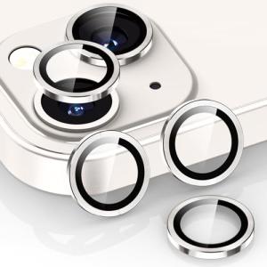 3枚セットWoxuyee レンズカバー iPhone 13 /13 Miniに適用 カメラフィルム アルミ合金製 9H強化ガラス アイフォン13｜kirelab-net