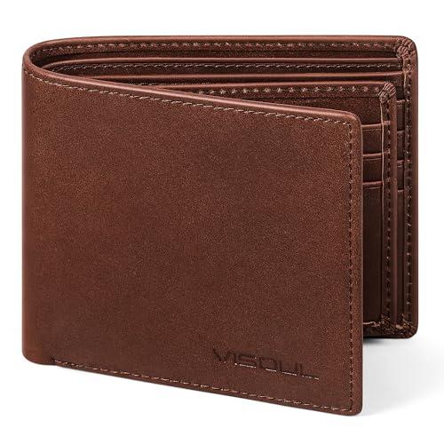[VISOUL] 2つ折り 財布 メンズ 15枚カード収納 本革 財布 札入れ 免許証入れ 超薄型 ...