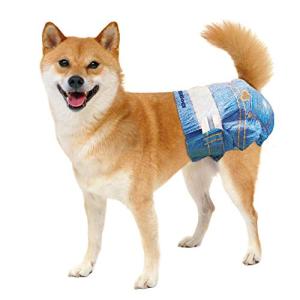 ドギーマン ジーンズ風パンツ ペット用 LLサイズ 10枚入×2個 (まとめ買い)｜kirelab-net