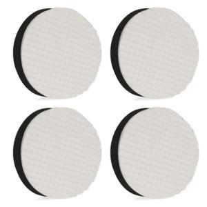 IROKCAKPT 車磨き用 バフ 125mm ポリッシャー バフ 中目 4個セット 電動ポリッシャー スポンジシング マジックテープ式 研磨パ｜kirelab-net