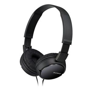 ソニー ヘッドホン MDR-ZX110 : 密閉型 折りたたみ式 ブラック MDR-ZX110 B｜kirelab-net