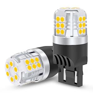 T20 ダブル球 ホワイト バックランプ LEDバルブ 汎用 超高輝度 30連3030SMD テールライト/ブレーキライト DC12V車用 無極｜kirelab-net