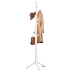 ポールハンガー 木製 衣類収納 コートハンガー 洋服ラック Azaeahom 40kg耐荷重 ハンガースタンド 枝型フック設計 高さ175cm｜kirelab-net