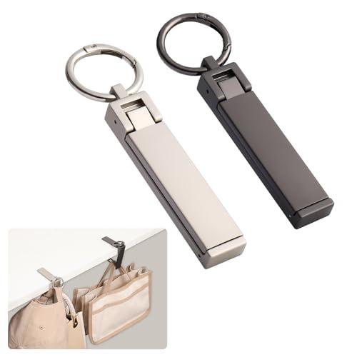 JISONCASE 2024新登場 バッグハンガー カバン掛け フック 耐荷重18kg バッグフック...