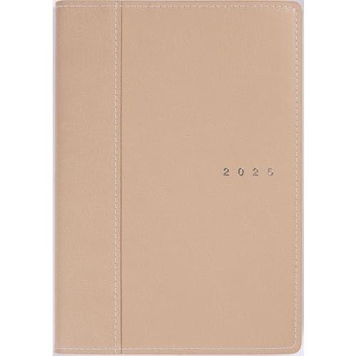 高橋 手帳 2025年 B6 ウィークリー シャルム 6 サビアベージュ No.356 （2025年...