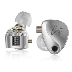 KZ Castor イヤホン KZ インイヤーモニター イヤホン 有線 デュアルダイナミックドライバー ミュージシャン シンガー用 インイヤーイ｜kirelab-net