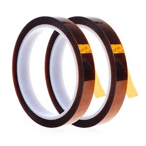 絶縁耐熱テープ 幅10mm×長33m 2巻入 ポリイミドテープ 耐熱性 絶縁テープ 高温テープ カプトンテープ 機械設備用 電子基板のマスキング｜kirelab-net