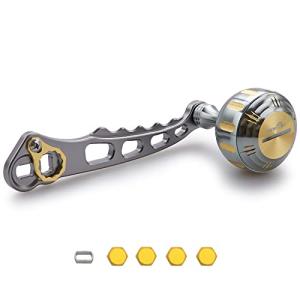 HEIGHTEN 60/70/80/90mm リール ハンドル 4色 シマノ(SHIMANO) ダイワ(DAIWA) アブ(Abu) 通用 ベイ｜kirelab-net