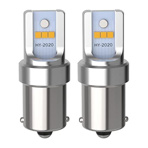 YOBIS LED S25シングル球 ウインカーピン角 180度 爆光 6連CSP2020 LEDチ...